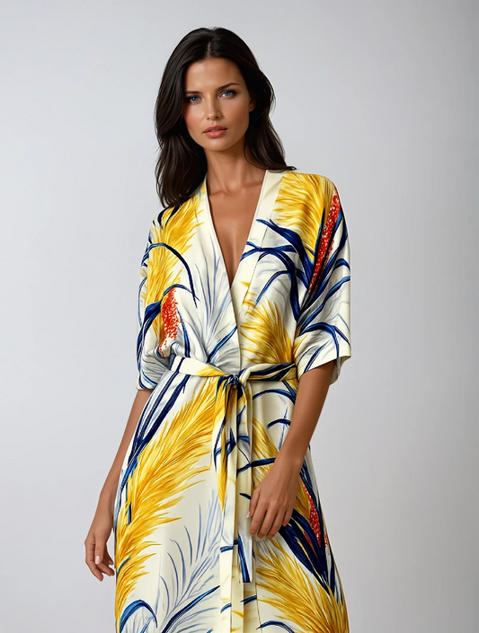 Kimono Golden Pampas