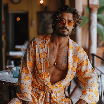Kimono Arancia Man