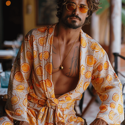 Kimono Arancia Man