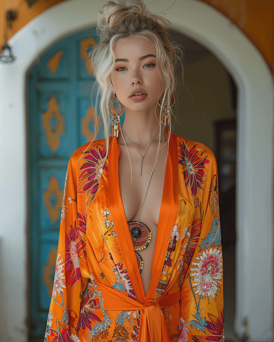 Kimono Tamu Tanga