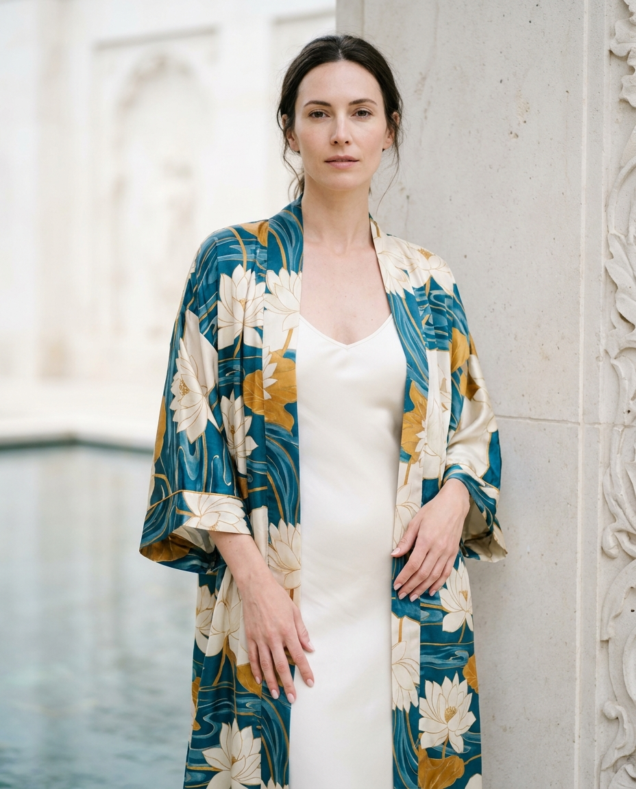 Kimono Saraswati — KIMOWI 2026 editorial