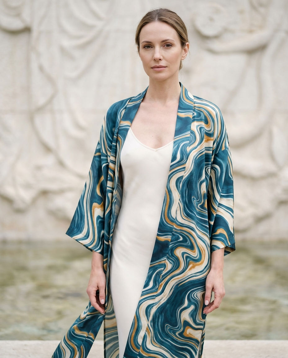 Kimono Tirta Empul — KIMOWI 2026 editorial