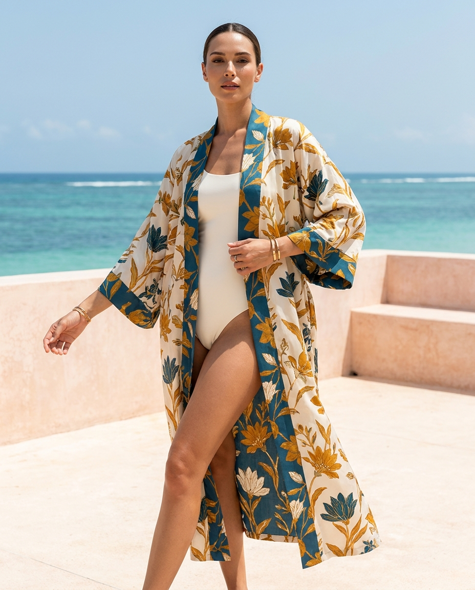Kimono Maua ya Unguja