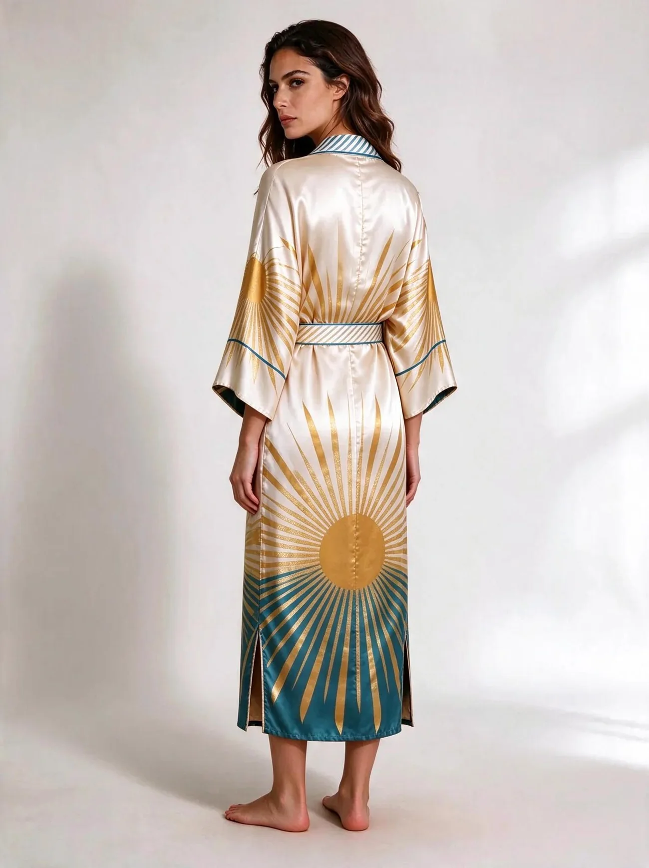 Solaro kimono, hand-numbered, worn